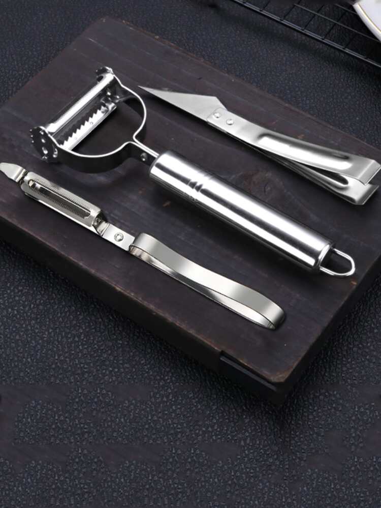 Herramientas de cocina - Plateado - Añade 1