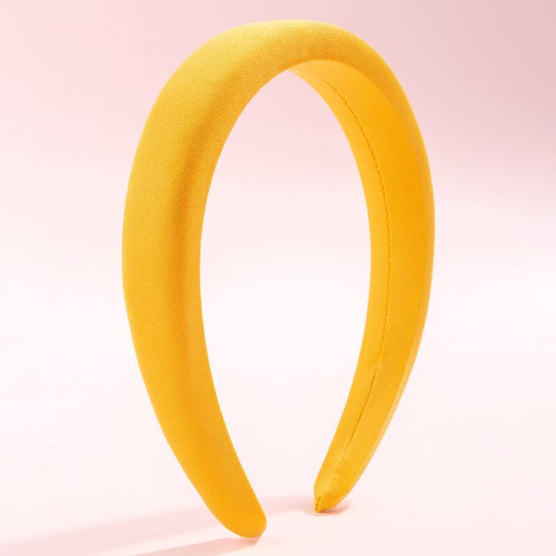 

Simple Solid Headband, Yellow