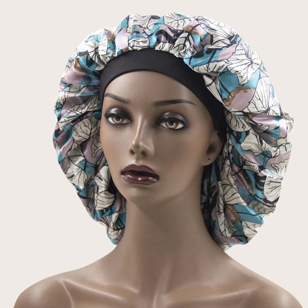 

Allover Graphic Hair Bonnet, Multicolor