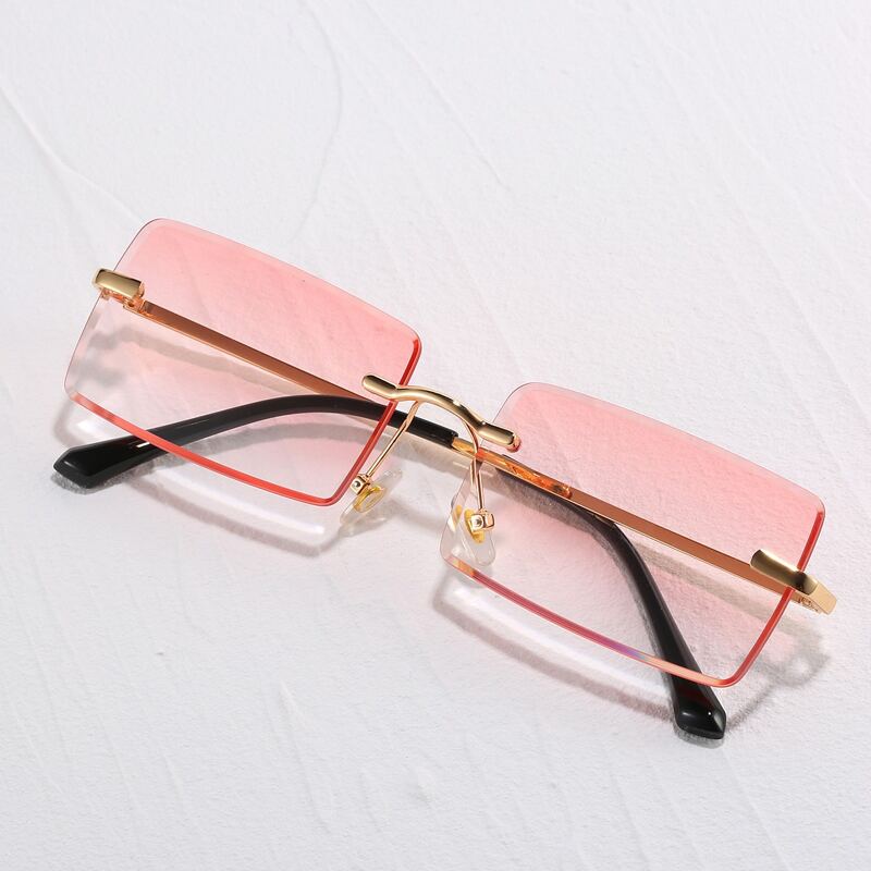 

Square Rimless Sunglasses