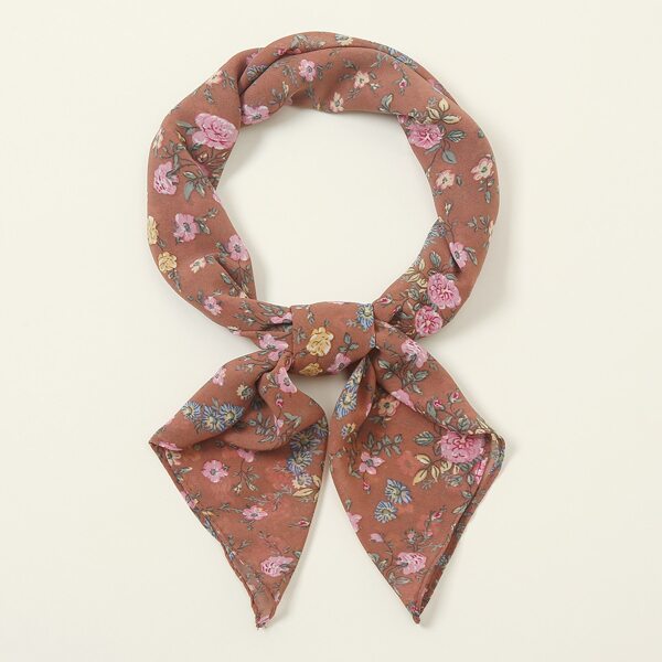 

Floral Print Bandana, Multicolor