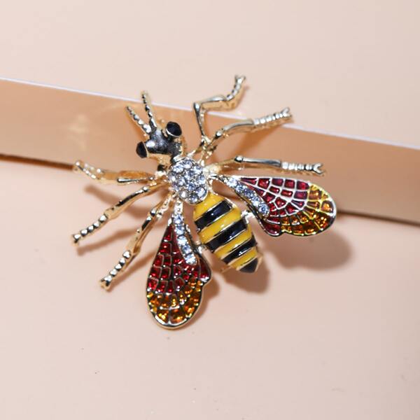 

Animal Design Brooch, Multicolor