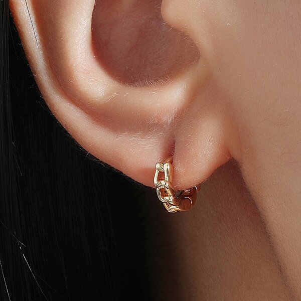 

Simple Hoop Earrings, Gold
