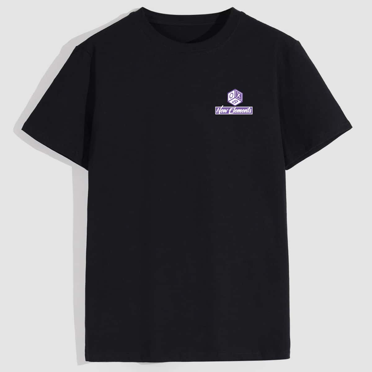 

Guys Letter Fruit Graphic Tee, Black