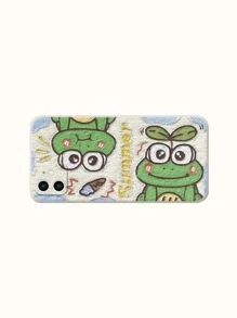 Funda para móvil con estampado de rana de dibujos animados - Multicolor - Ver 2