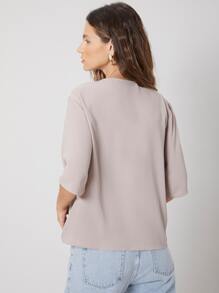 MOTF PREMIUM REGULAR FIT TOP - Dusty Purple - View 2