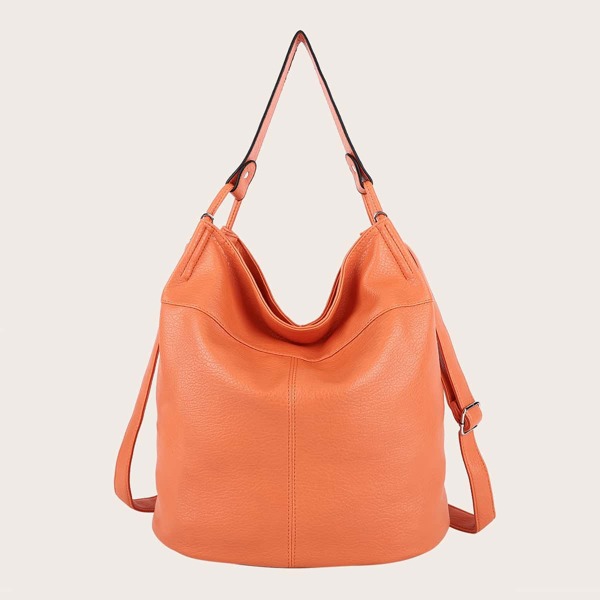 

Minimalist Bucket Bag, Orange