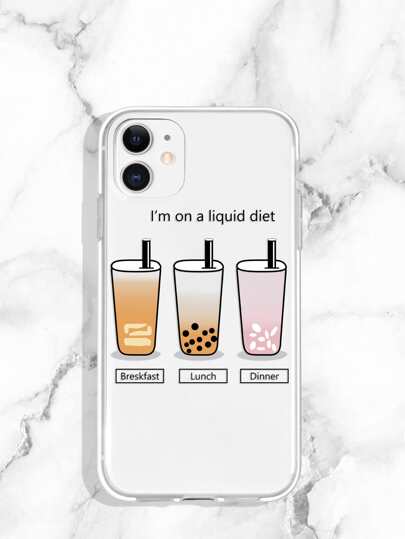 حالة الهاتف المحمول طباعة المشروبات