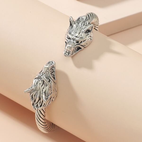 

Men Cuff Bangle, Silver