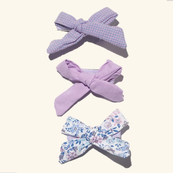 

3pcs Toddler Girls Bow Knot Hair Clip, Multicolor