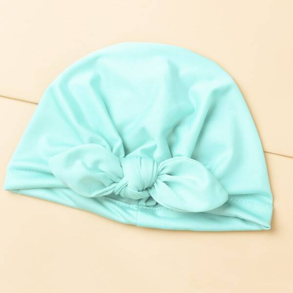

Baby Bow Decor Head Wrap, Mint blue