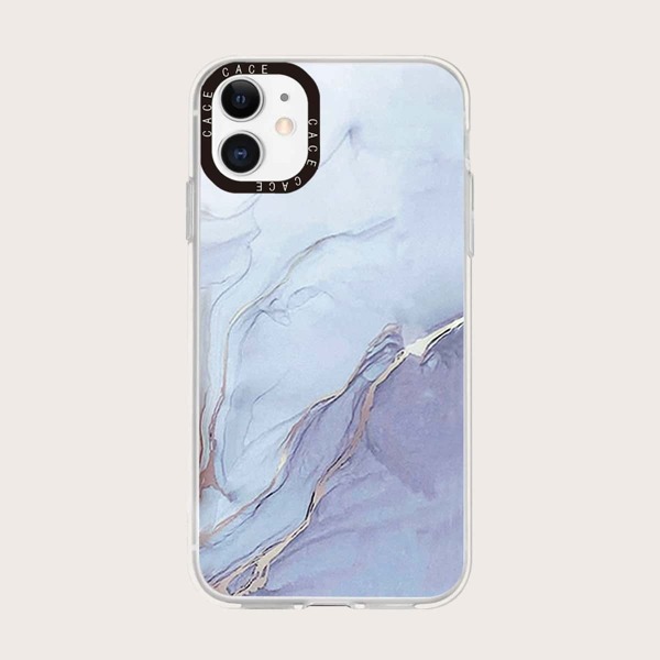 

Marble Print Phone Case, Multicolor