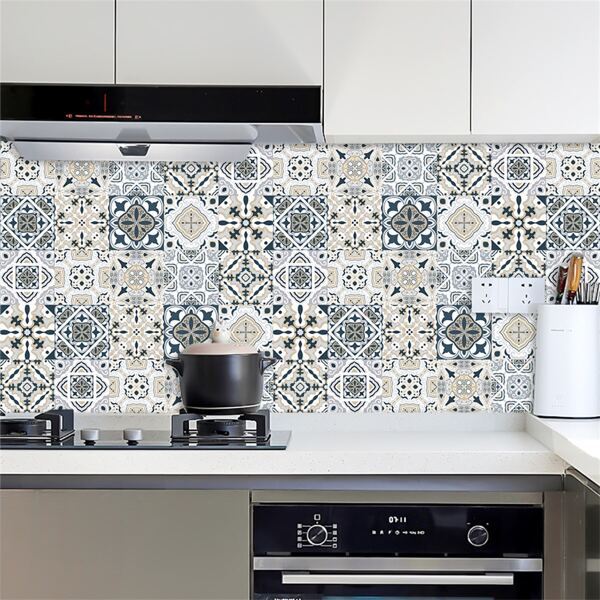 

10pcs Graphic Print Wall Sticker, Multicolor