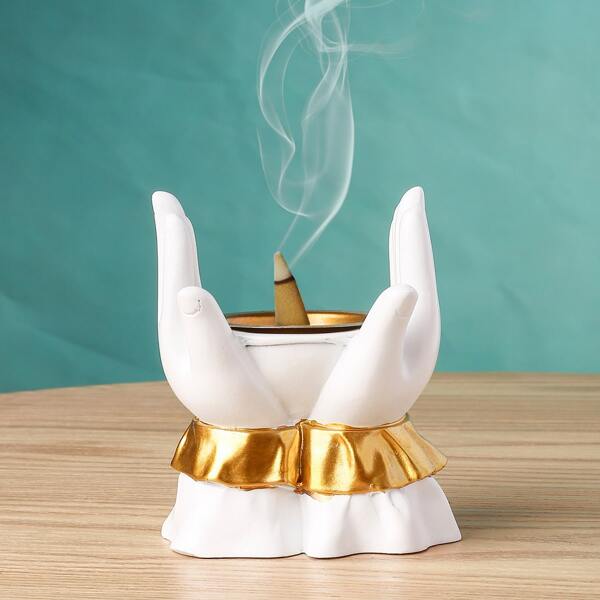 

Hand Design Incense Burner, Multicolor