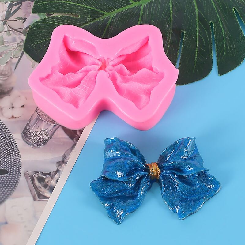 

1pc Bow Chocolate Mold, Pink