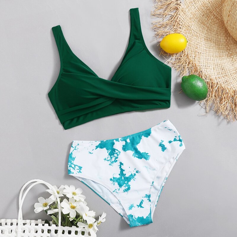 

Tie Dye Bikini Swimsuit, Multicolor