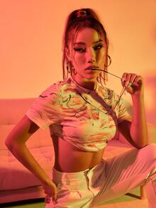 Áo thun Đá hoa Gợi cảm - Nhiều màu - Xem 6