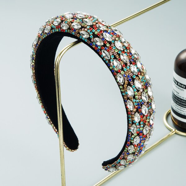 

Rhinestone Decor Headband, Multicolor