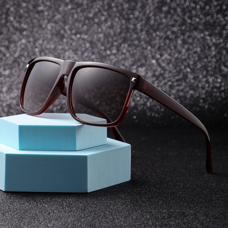 

Guys Acrylic Frame Sunglasses, Brown