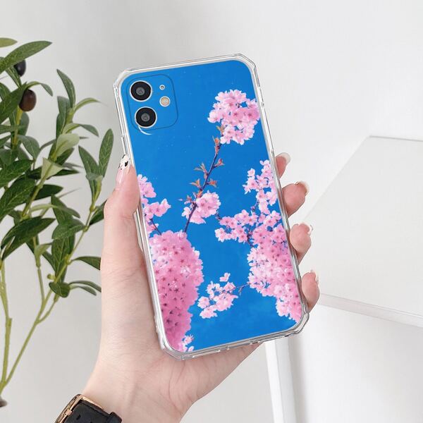 

Flower Print Phone Case, Multicolor
