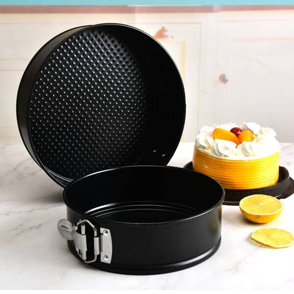 

2pcs Round Cake Baking Pan, Black