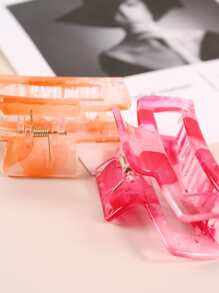 2 cái vuốt tóc hình học - Nhiều màu - Xem 4