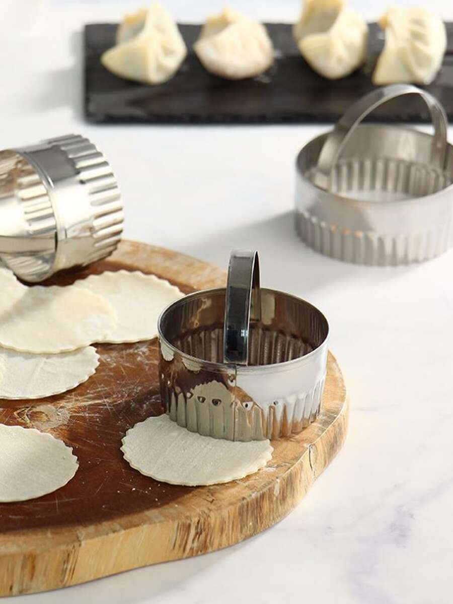 3入組不銹鋼餅乾模具