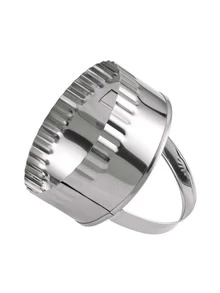 3入組不銹鋼餅乾模具