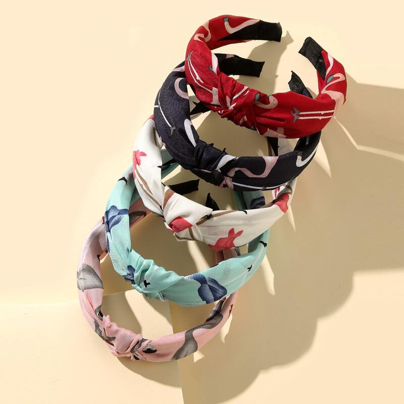 

2pcs Random Knot Headband, Multicolor