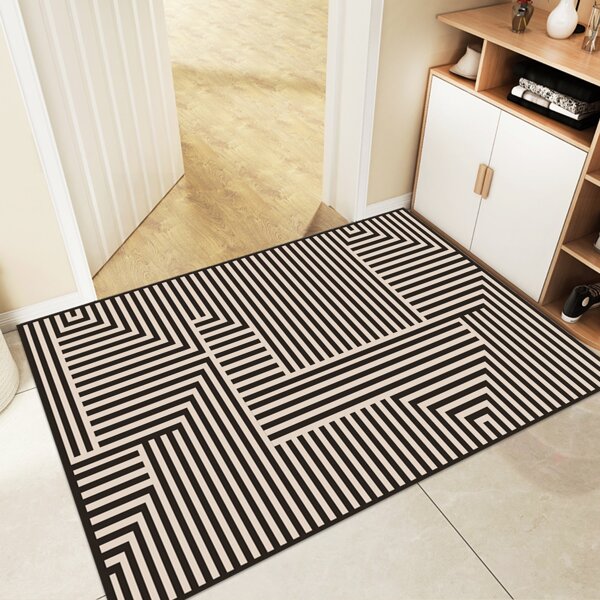 

Geometric Pattern Door Mat, Multicolor