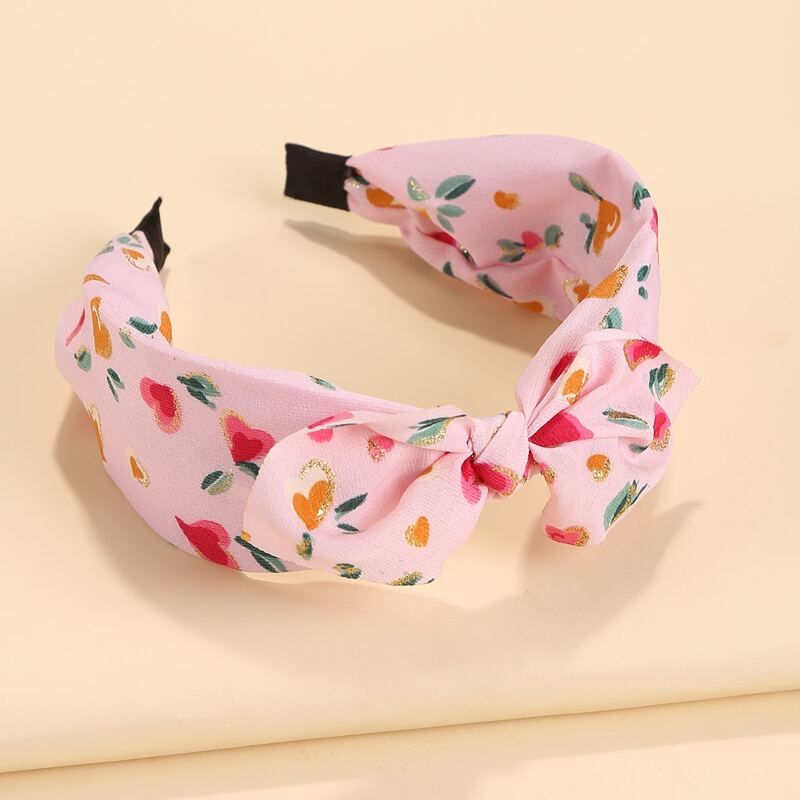 

Bow Knot Hair Hoop, Pink