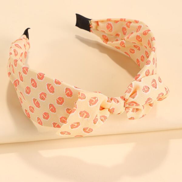 

Bow Knot Hair Hoop, Apricot