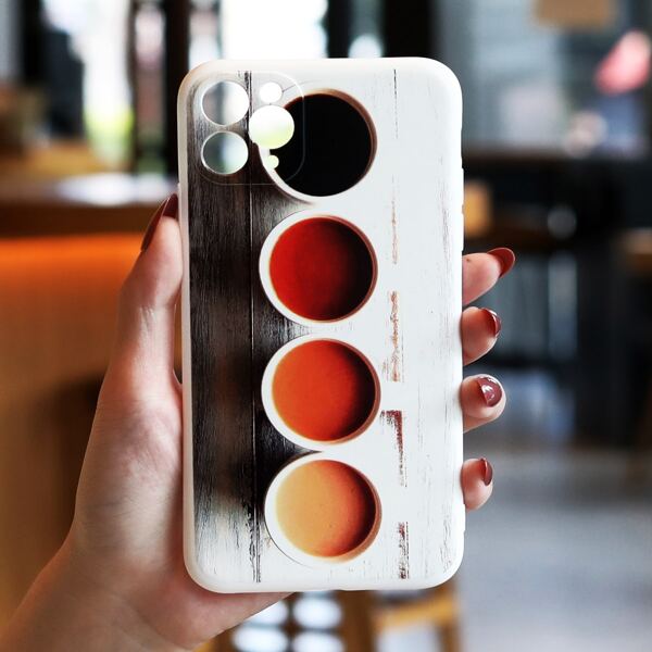 

Coffee Print Phone Case, Multicolor