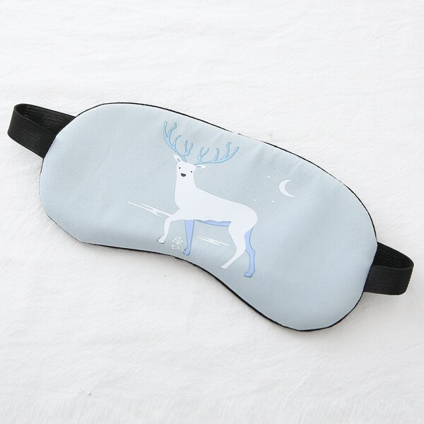

Elk Print Blackout Eye Cover, Blue