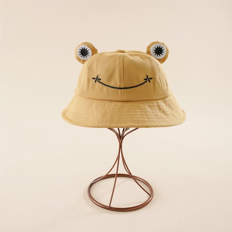 

Frog Design Bucket Hat, Khaki