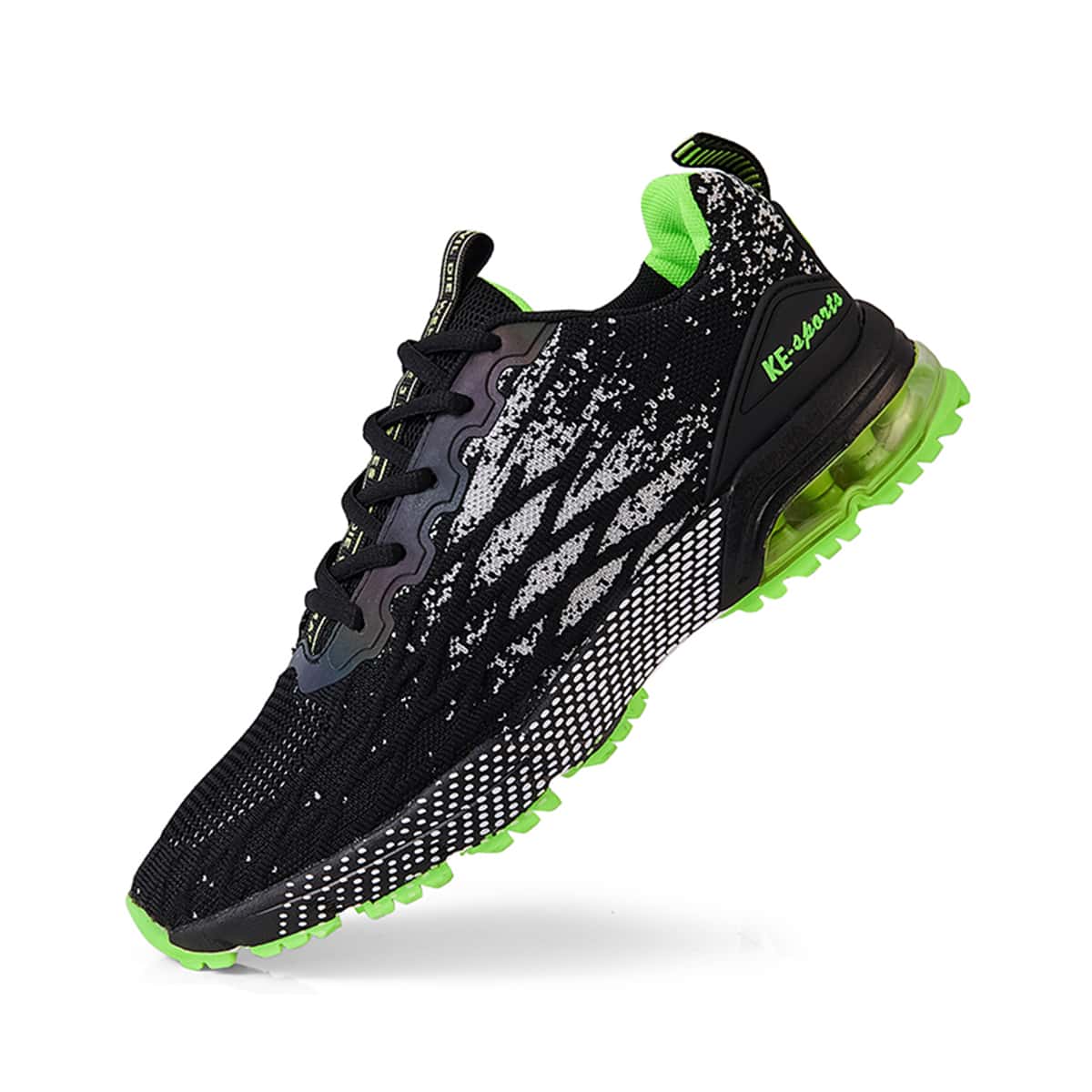 

Guys Lace Up Front Non-slip Sneakers, Green