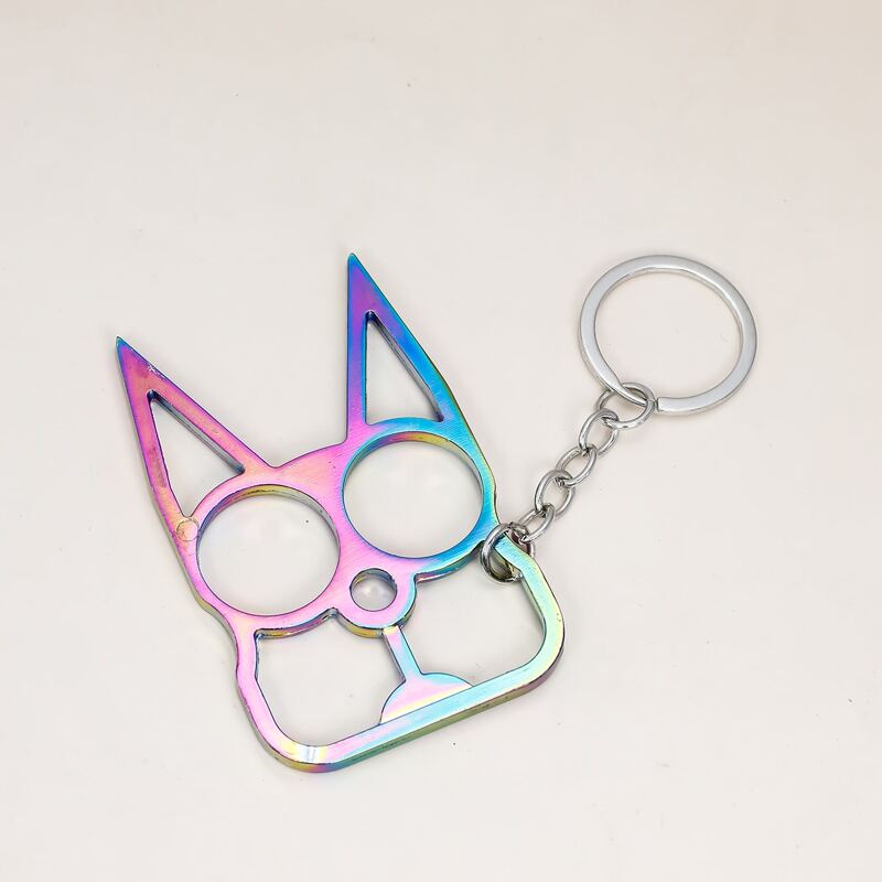 

Cartoon Metal Keychain, Multicolor
