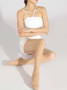 جوارب بديكور حجر الراين