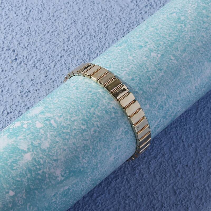 

Guys Metal Bracelet, Gold