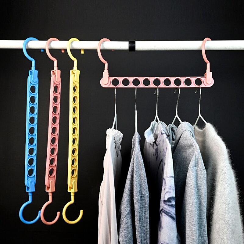 

1pc Random 9 Hole Hanger, Multicolor