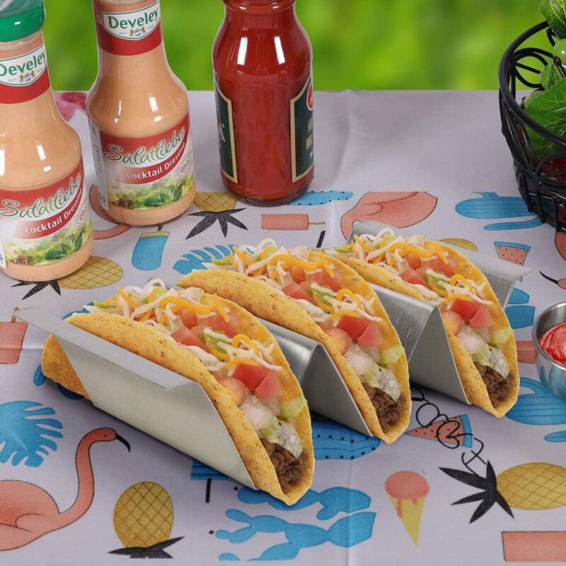

1pc Random Color Taco Holder, Multicolor