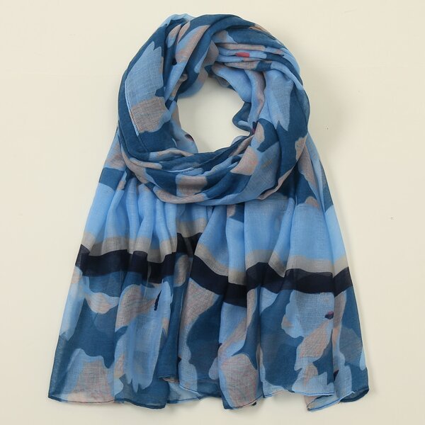 

Floral Print Scarf, Multicolor