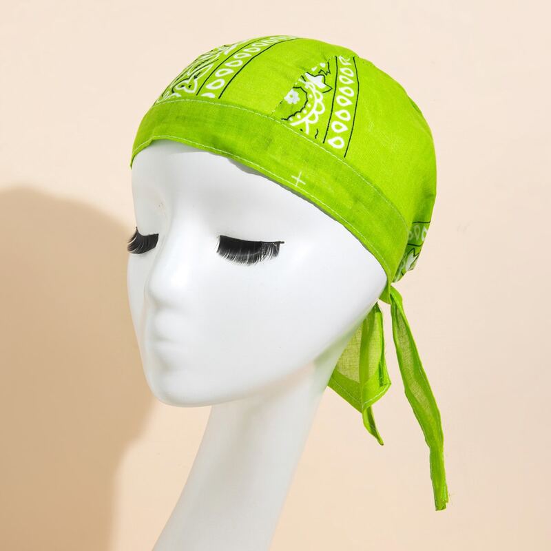 

1pc Graphic Hat, Green