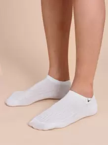 5pairs Men Animal Patch Socks, For Gym