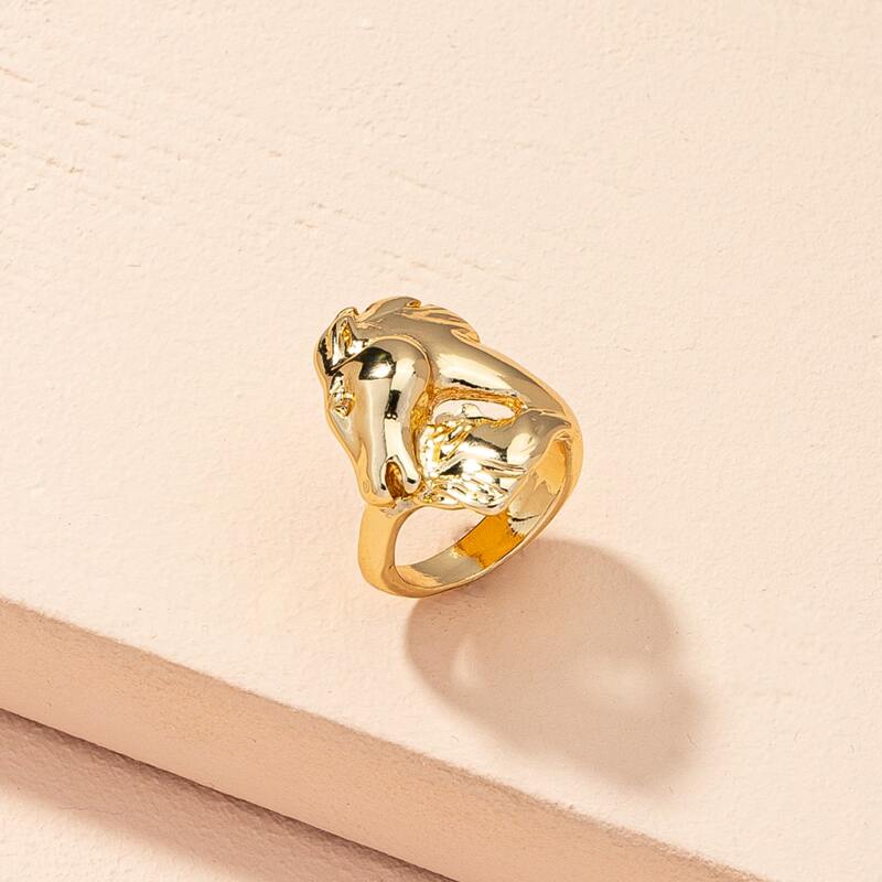 

Animal Design Ring, Gold