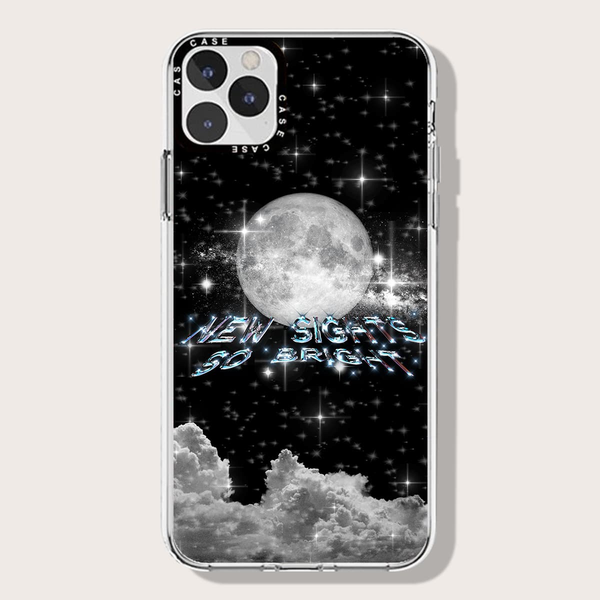 

Moon Pattern Phone Case, Multicolor