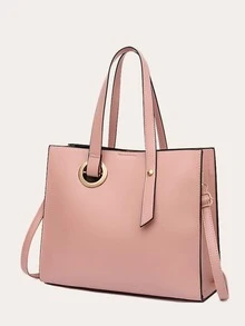 Conjuntos de bolsos Doble Asa - Rosa - Ver 4