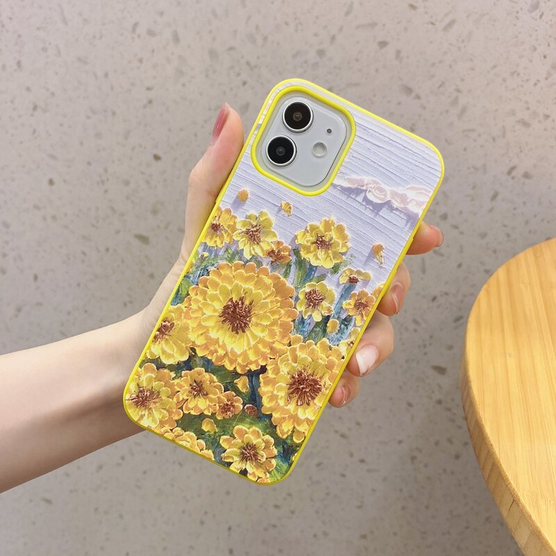 

Daisy Pattern Phone Case, Yellow