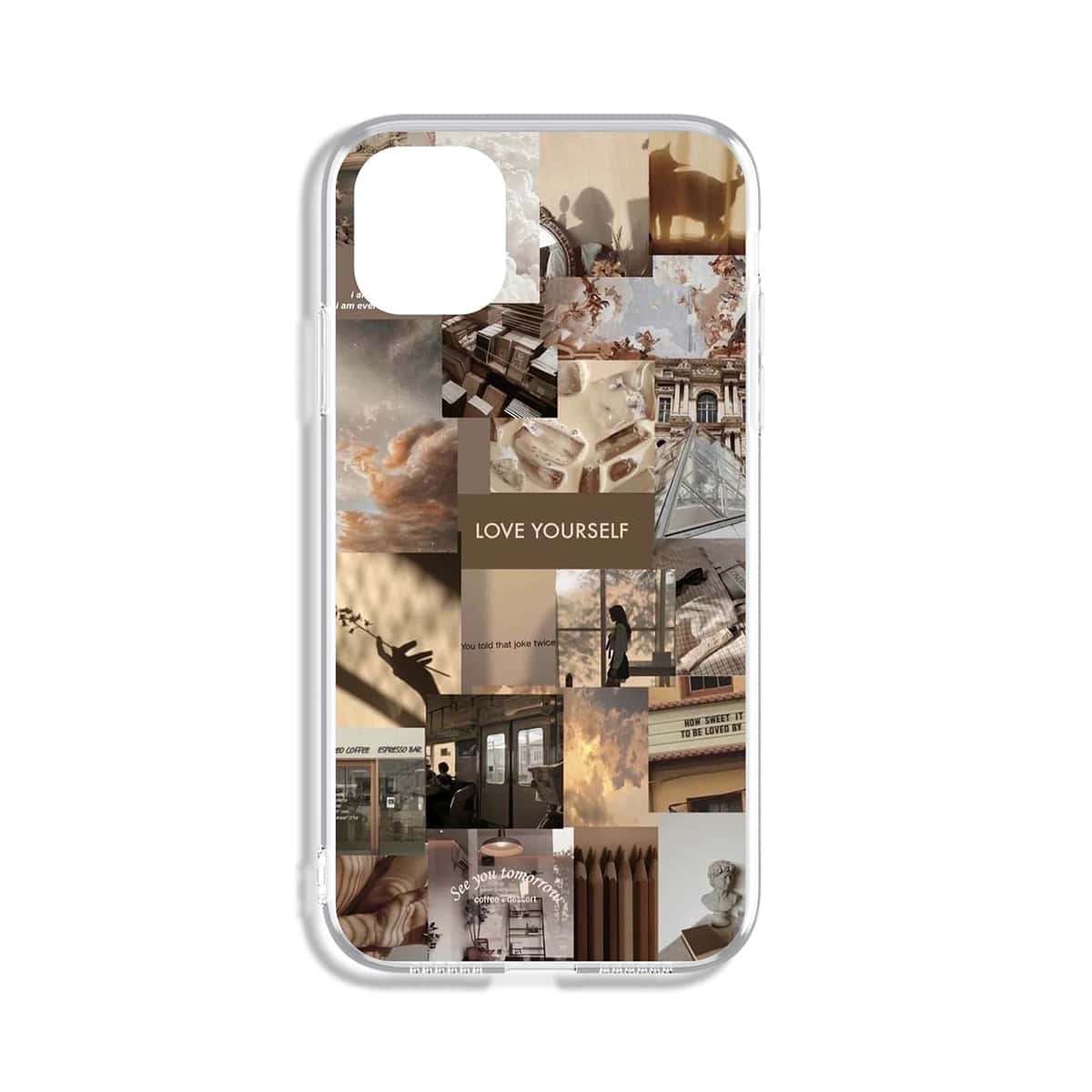 

Figure Graphic Phone Case, Khaki