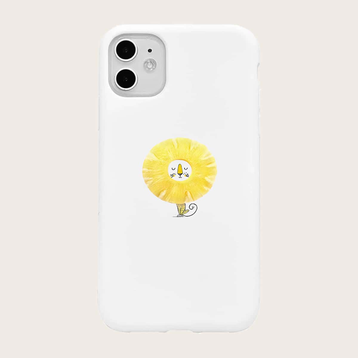 

Cartoon Graphic Phone Case, Multicolor